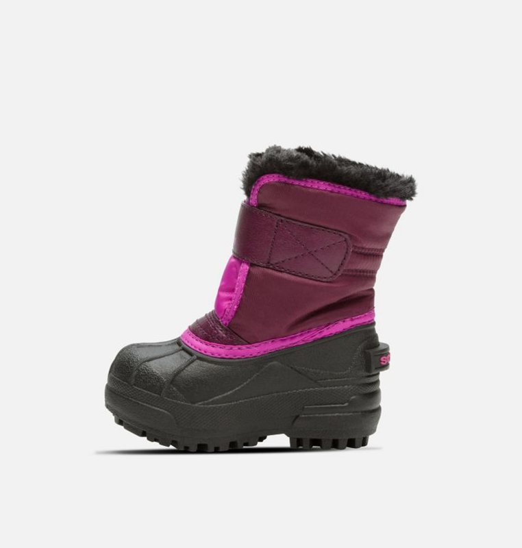 Sorel Toddler Commander™ - Kids Snow Boots Purple/Pink/Black - 094812UPF